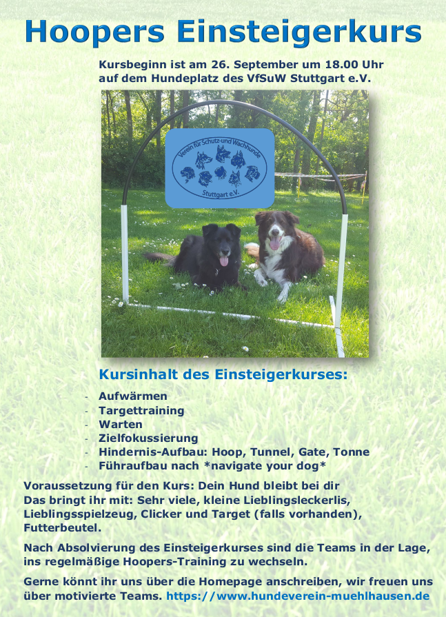 230926 Hoopers Einsteigerkurs